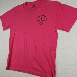 Koloa Men's Large T-Shirt Koloa Surf‎ Co. Kauai Hawaii Short Sleeve Pink
